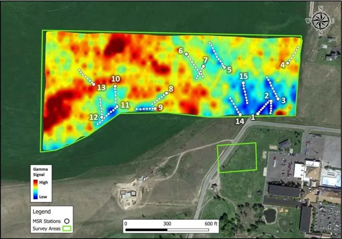 Geothermal Resource Mapping, survey visualization